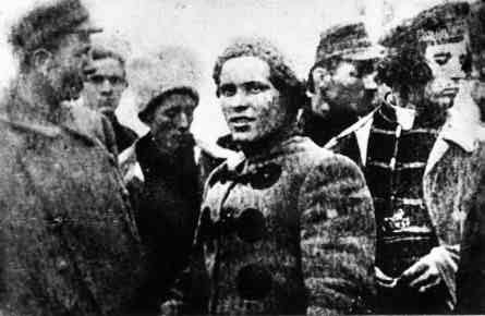 Makhno with army council