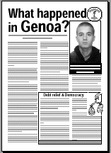 What happened at the G8 protests in Genoa