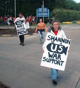 Shannon is US war port