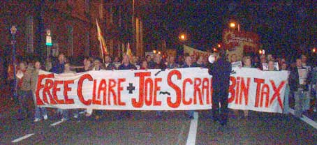 Bin tax march in Dublin