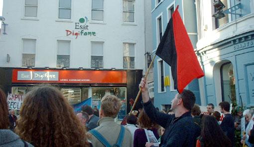 Anarchist falg in Cork