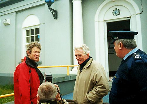 Arrested at Barrack St. Garda Station, Cork
