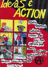 Ideas and action poster